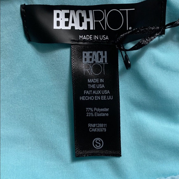 Beach Riot Women’s Small Floral Bikini Set Costal Tropical Vacation Beach - Picture 7 of 9